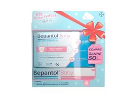 Kit Troca Fraldas Bepantol Baby Chá de Bebê Creme Preventivo de Assaduras com 60g + 48 Lenços Toalhinhas Umedecidos 1 kit