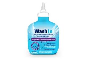 Wash In Fluidificante e Descongestionante Nasal 100mL