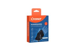 Munhequeira com Tala Preto Cremer 1 Unidade