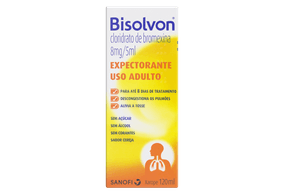 Bisolvon 1,6mg/mL 120mL xarope expectorante de uso adulto