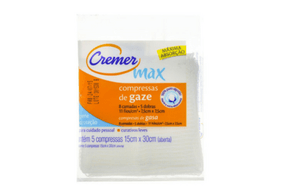 Compressa de Gaze Não Estéril Cremer Max 11 fios 5 unidades