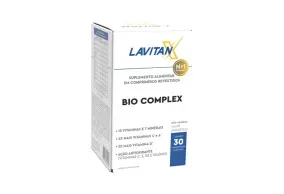 Suplemento Alimentar Lavitan X Bio Complex 30 comprimidos