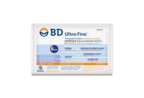 Seringa para Insulina BD Ultra-Fine 6mm 50UI 10 unidades