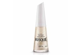 Esmalte Risqué Cintilante Cristal Hipoalergênico 8ml