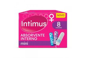 Absorvente Interno Intimus Mini 8 unidades