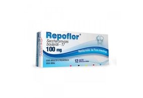Repoflor 100mg 12 cápsulas