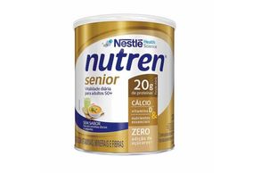 Nutren Senior Sem Sabor Nestlé Suplemento Alimentar 370g