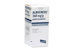 Albocresil 360mg 12ml solução ginecológica