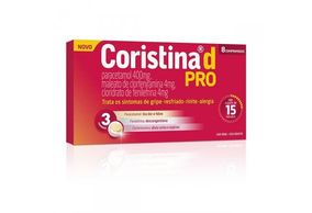 Coristina D Pro 8 comprimidos