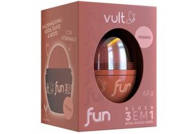 Blush 3 em 1 Vult Fun bronze natural 6.5g