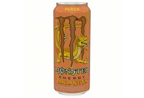 Energético Monster Energy Dragon Ice Tea Pêssego 473 mililitros