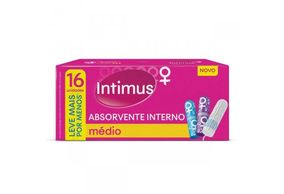 Absorvente Intimus Interno Médio 16 unidades