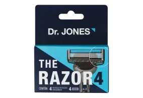 Recarga Para Aparelho De Barbear Dr. Jones The Razor 4 4 unidades