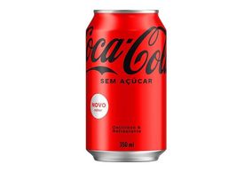 Coca Cola Lata Zero 350ml unidade