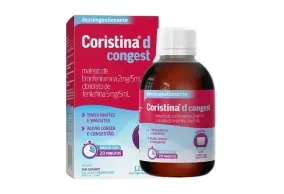 Coristina D Congest 0,4mg/nl + 1mg/ml 120ml Xarope