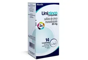 Unizinco 20mg 14 comprimidos
