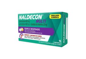 Naldecon Multi 400mg  + 20mg 16 comprimidos