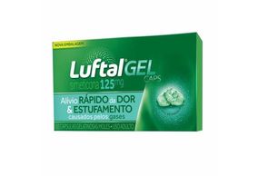 Luftal Gel Caps 125mg 10 cápsulas