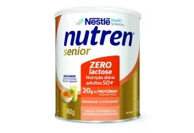 Nutren Senior sem Sabor em Pó Zero Lactose 740g