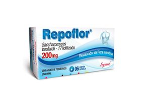 Repoflor 200mg 6 cápsulas