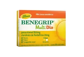 Benegrip Mult Dia 20 comprimidos