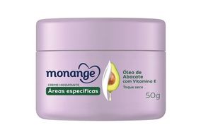 Crem Hidra para Áreas Específicas Monange Óleo de Abacate com Vitamina E 50g