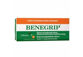 Benegrip 500mg 12 comprimidos