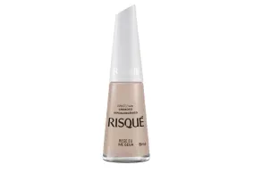 Esmalte Risqué Nude Cremoso Bege Eu Me Beija 8 mililitros