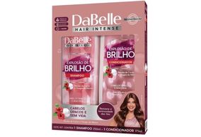 Kit Dabelle Explosão de Brilho shampoo com 250mL + condicionador com 175mL