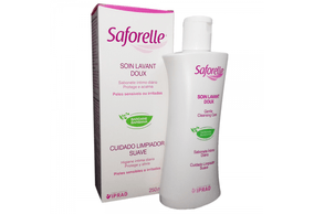 Sabonete Líquido Íntimo Saforelle Suave 250 ml