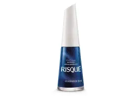 Esmalte Risqué Azul Metálico Azulcrination 8 mililitros