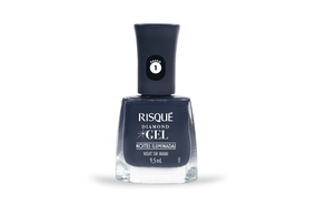 Esmalte Risqué Diamond Gel Noites Iluminadas - Night em Miami 9,5ml