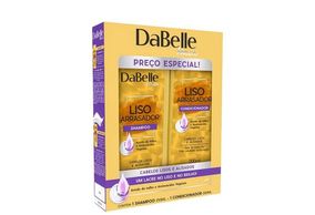 Kit DaBelle Hair Liso Arrasador shampoo, 250mL + condicionador, 200mL