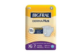 Fralda Geriátrica Bigfral Derma Plus XG 7 unidades