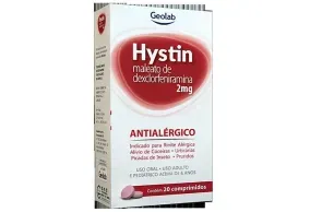 Hystin 2mg 20 Comprimidos