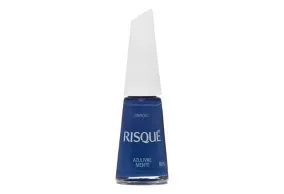 Esmalte Risqué Azul Cremoso Azulivre Mente 8 mililitros