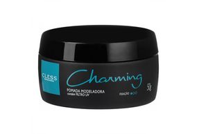 Pomada modeladora cless charming men normal efeito matte 50g