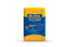 Fralda Geriátrica Bigfral Noturna G 7 unidades
