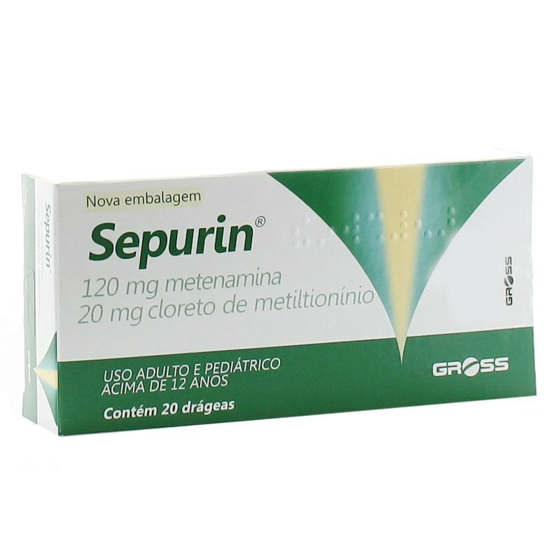 Sepurin 20 drágeas