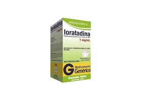 Loratadina 1mg/ml 100ml xarope