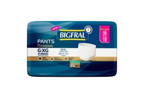 Roupa Íntima Bigfral Pants Premium G/XG Leve 20 Pague 18 unidades