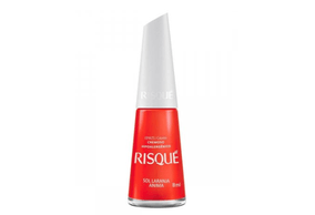 Esmalte Risqué Vermelho Cremoso Sol Laranja Anima 8 mililitros