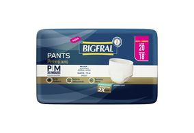 Roupa Íntima Bigfral Pants Premium P/M Leve 20 Pague 18 unidades