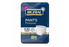 Roupa Íntima Bigfral Pants Premium G/XG 7 unidades