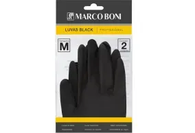 Luva Marco Boni Black M 2 Unidades