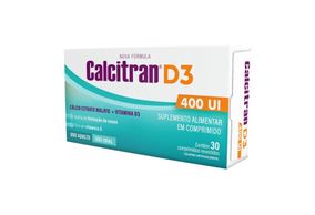 Calcitran D3 400UI 30 comprimidos