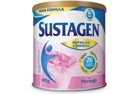 Sustagen Nutrição e Energia Sabor Morango 400g