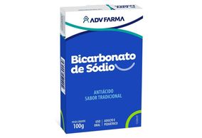 Bicarbonato de Sódio ADV  100g pó uso oral