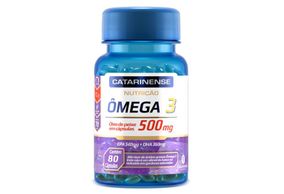 Ômega 3 500mg 80 Cápsulas