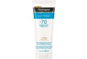 Protetor Solar Corporal Neutrogena Sun Fresh FPS 70 200ml